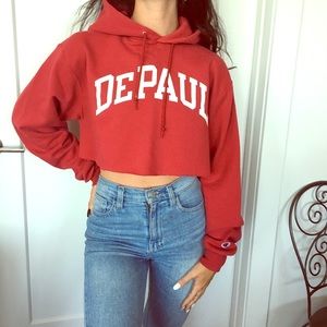 Champion DePaul University Crop Top